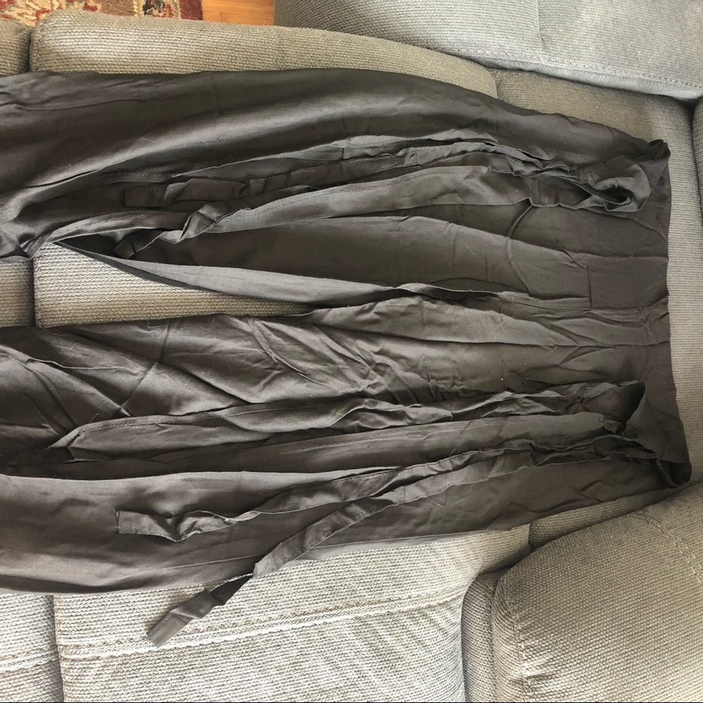 Handmade wrap trousers